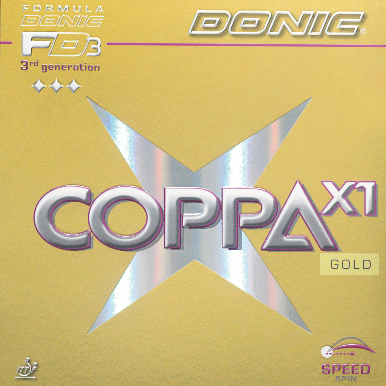 DONIC COPPA X1 (GOLD)